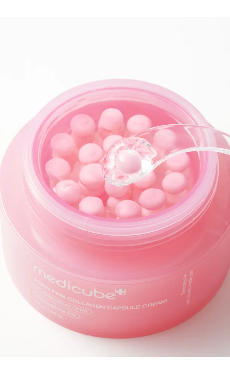 MEDICUBE - PDRN PINK COLLAGEN CAPSULE CREAM 55G - new